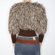 Rare 70s French Shag Jacket (XS-S)