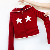 Star Gazers Double Zip Hoodie