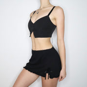 90s MORGAN DE TOI Cropped Vest (S)