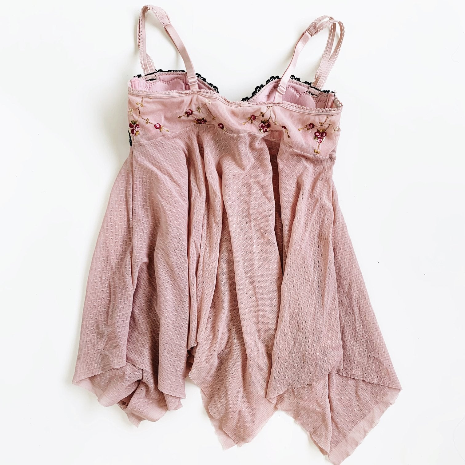 Dusty Pink Lingerie Top