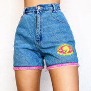 Vintage Tweety Denim Shorts