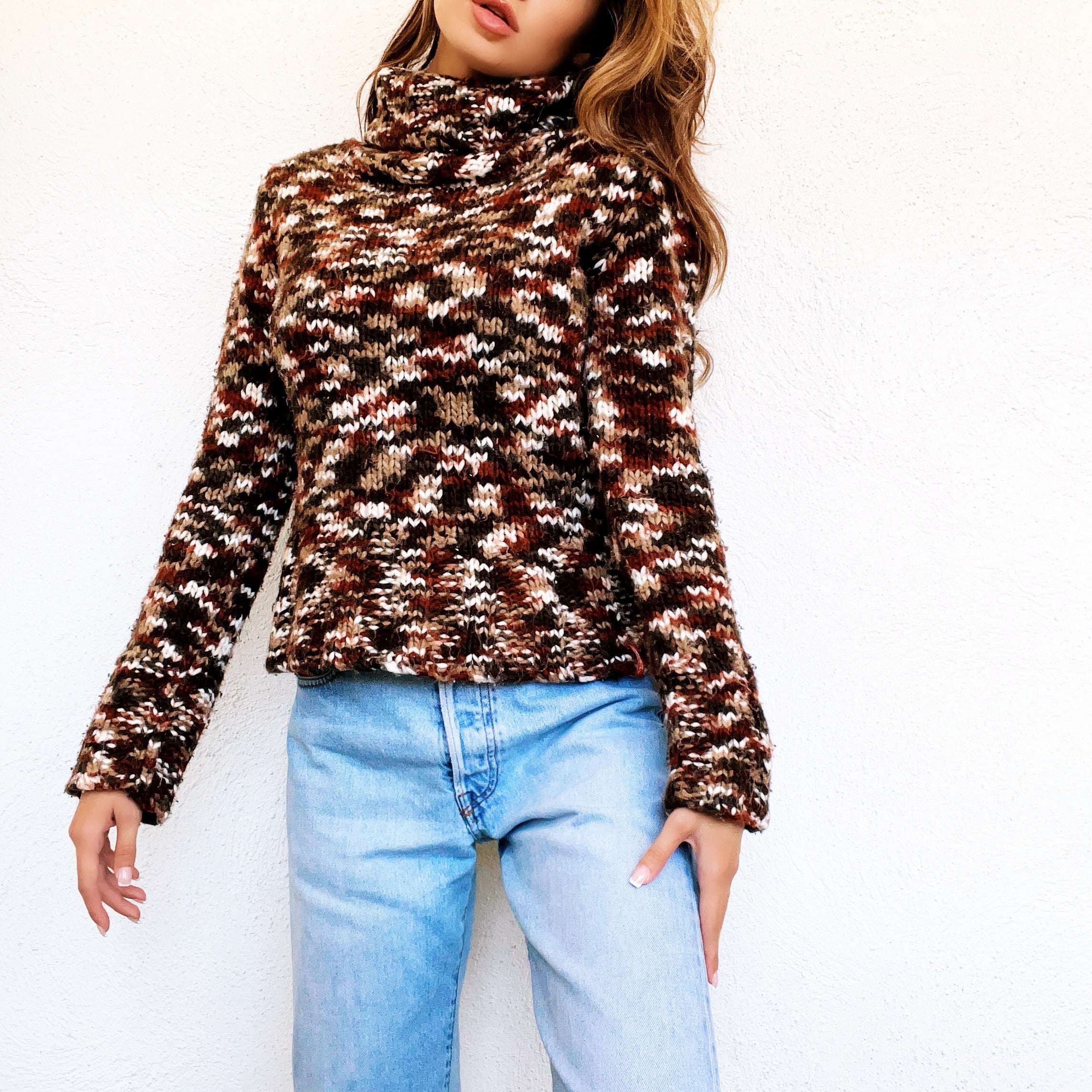 Miss Sixty Cowl Neck Sweater