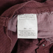 D&G Burgundy Flare Pants (Small)