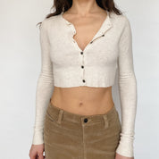 cropped cardi - extra small