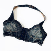 Guess Denim Bralette (M)