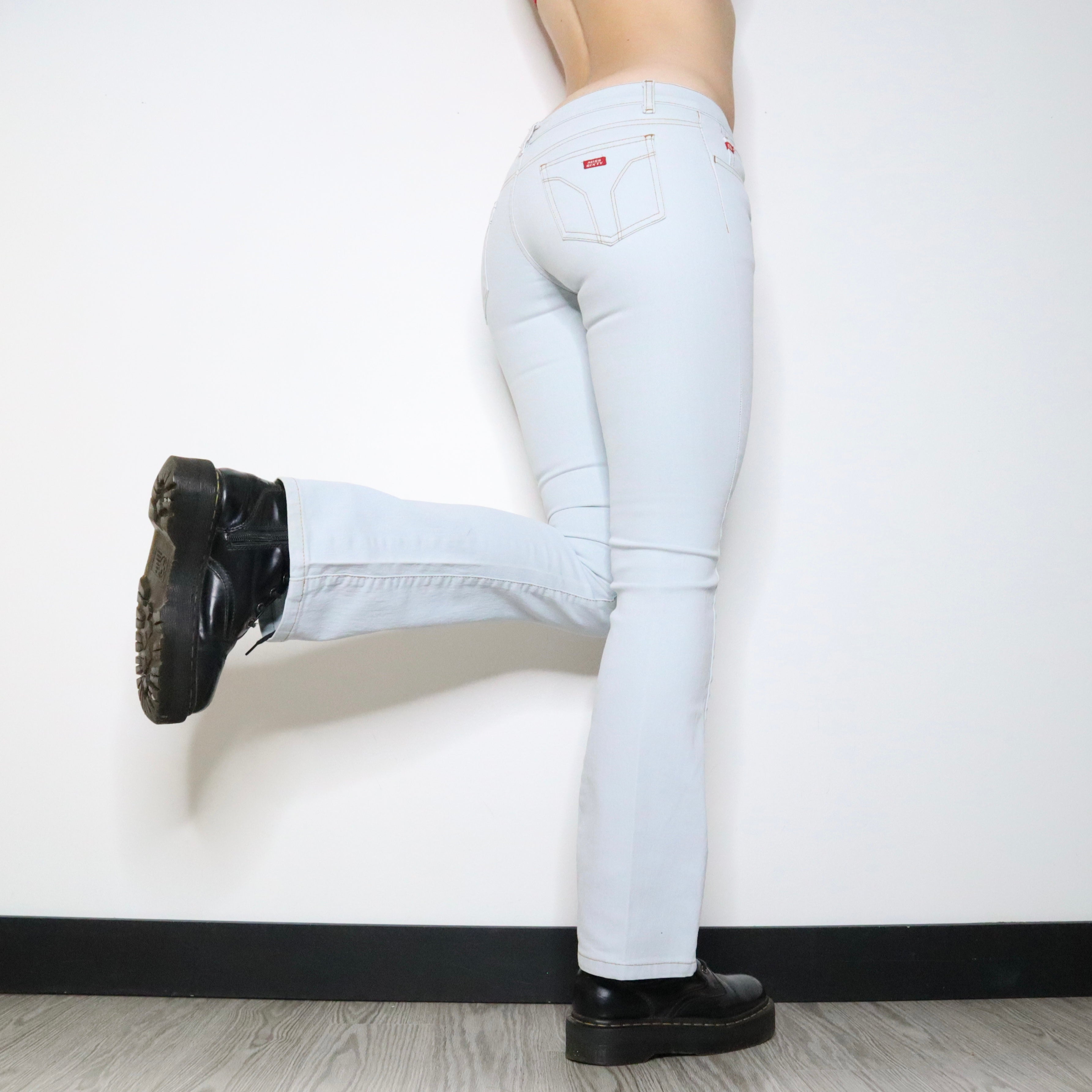 Y2K MISS SIXTY Low Rise Flare Jeans (XS)