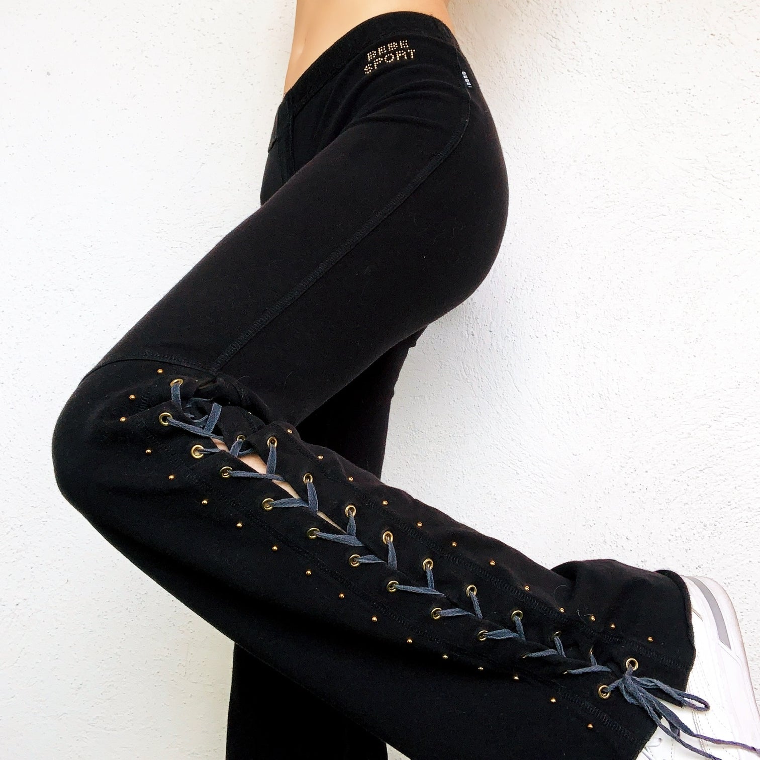 Lace Up Bebe Lounge Pants