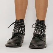 moto boots - size 8