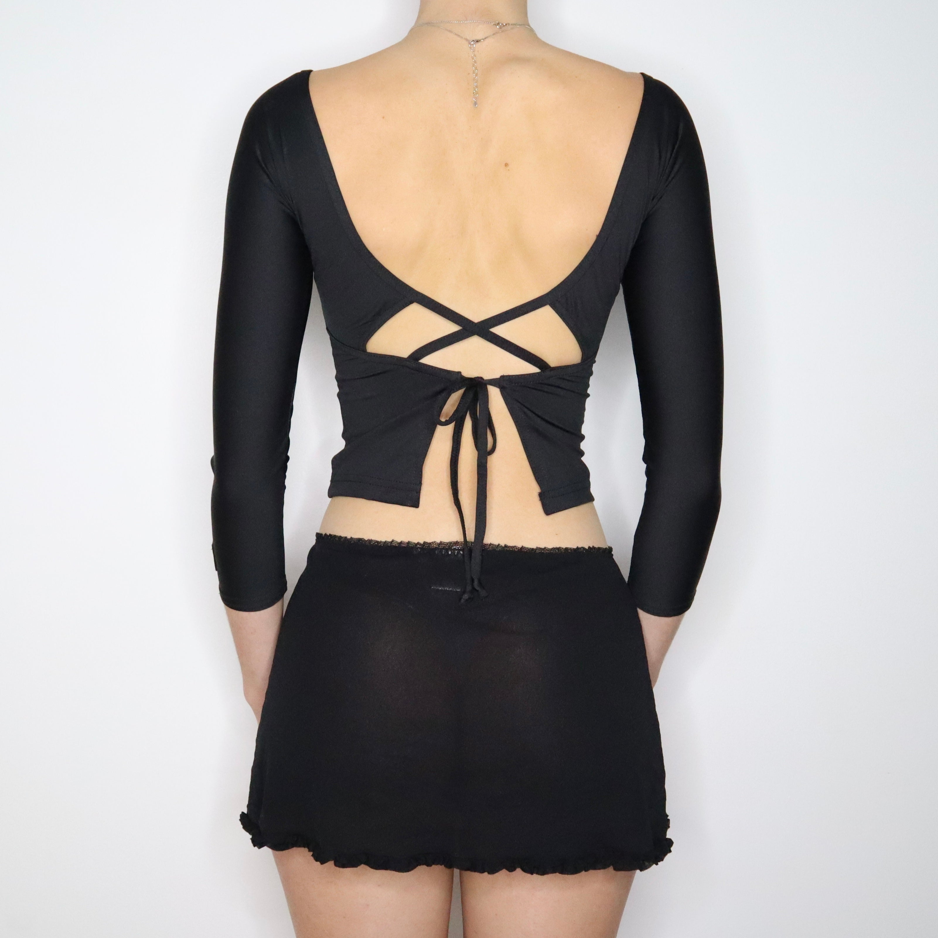 90s Backless Ballet Top (XS)