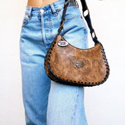 Faux Leather Bongo Purse