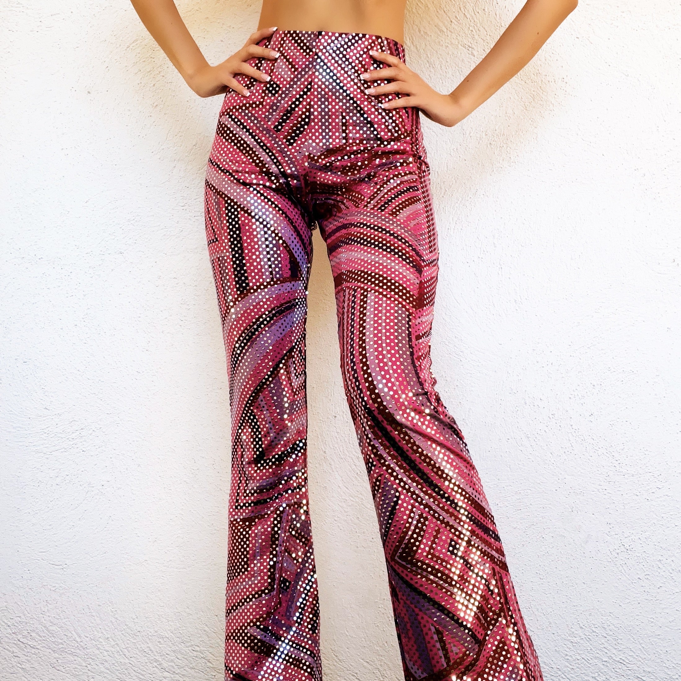 90s Sequin Disco Pants