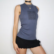 Y2K Graphic Tank Top (M/L)