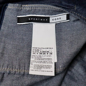 Y2K SPORTMAX Denim Mini Skirt (S)