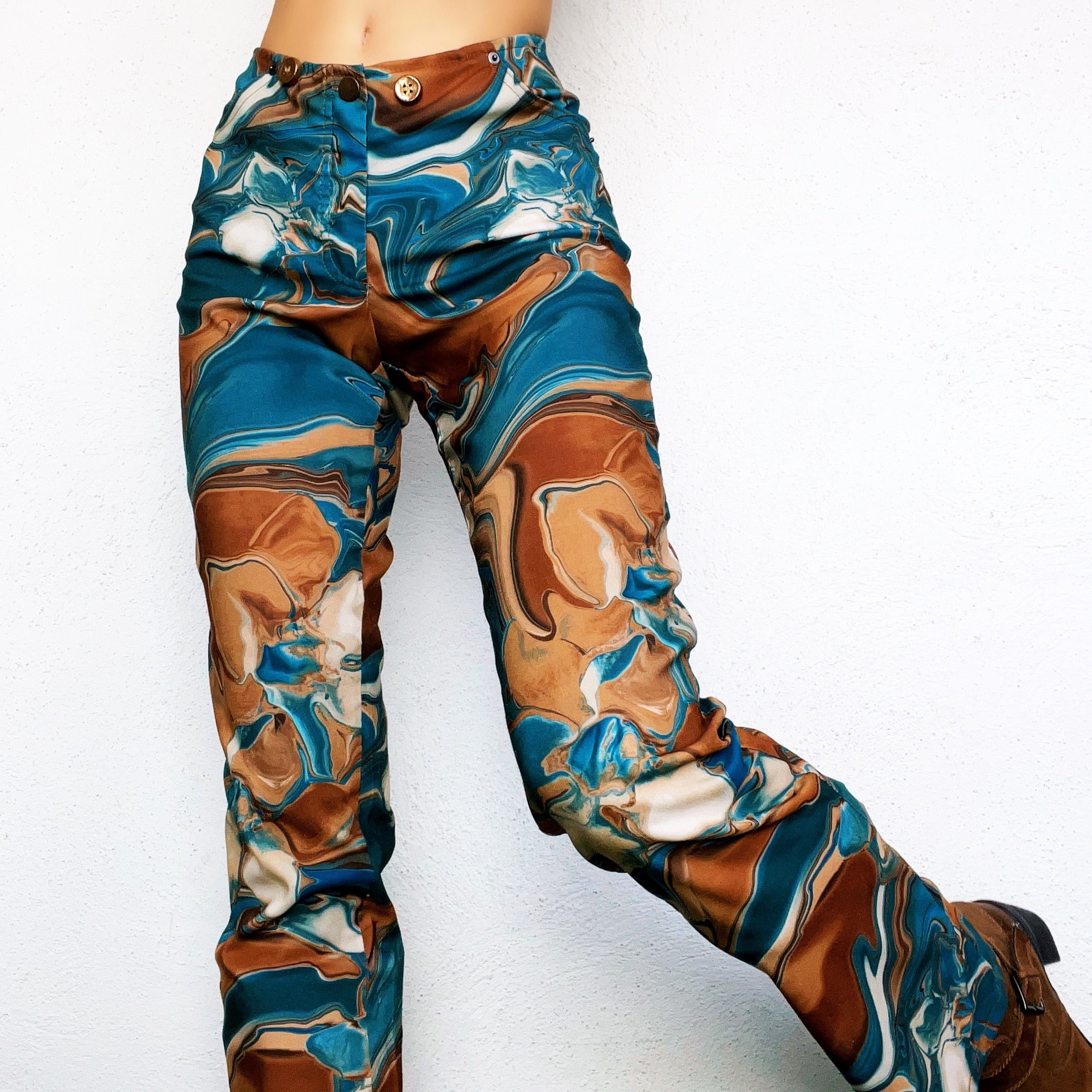 Funky Oil Spill Pants (M)