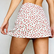 90s Cherry Mini Skort