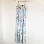 Silk Floral Maxi Dress (XS)