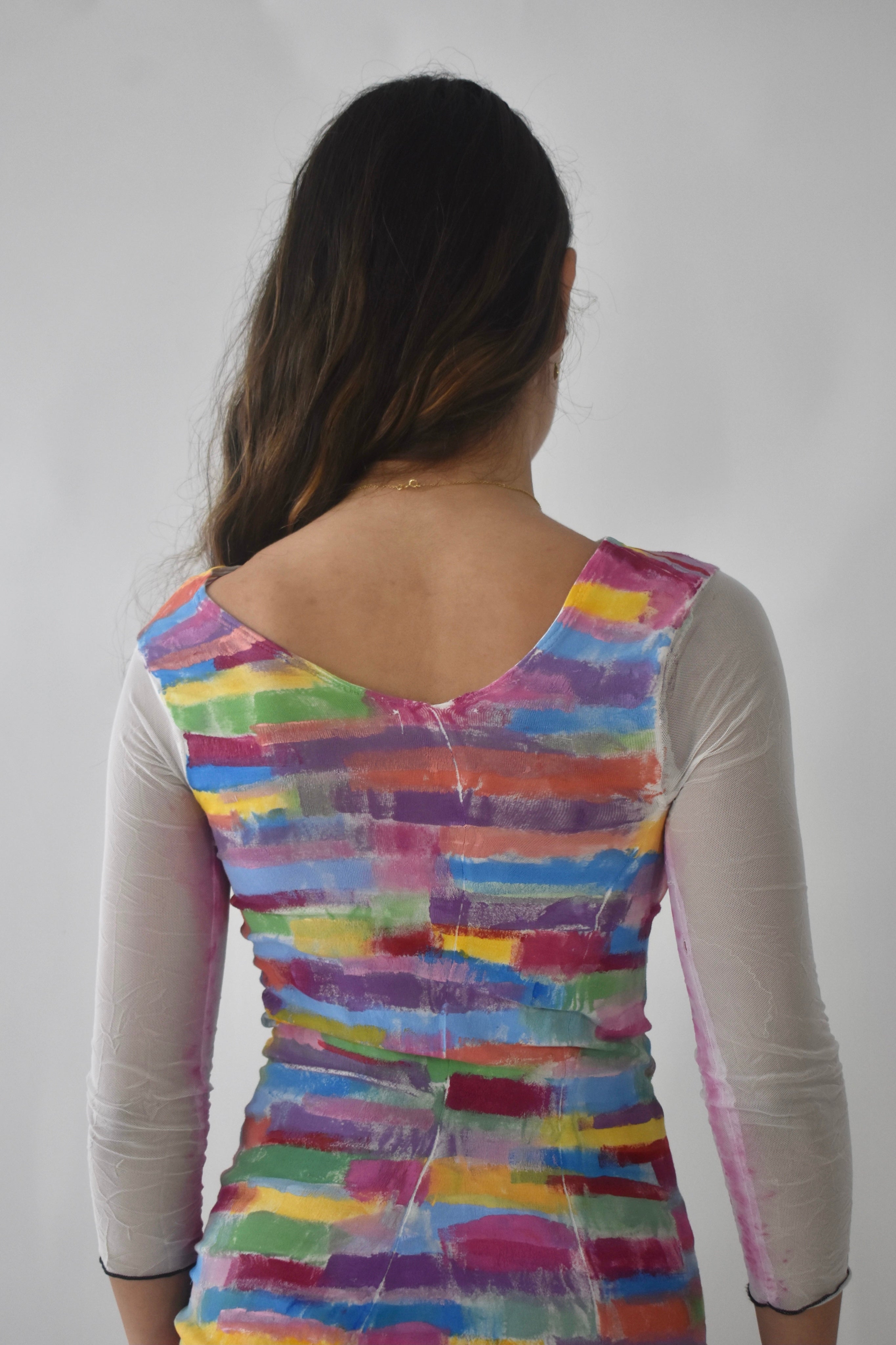 Painter's Mini Dress