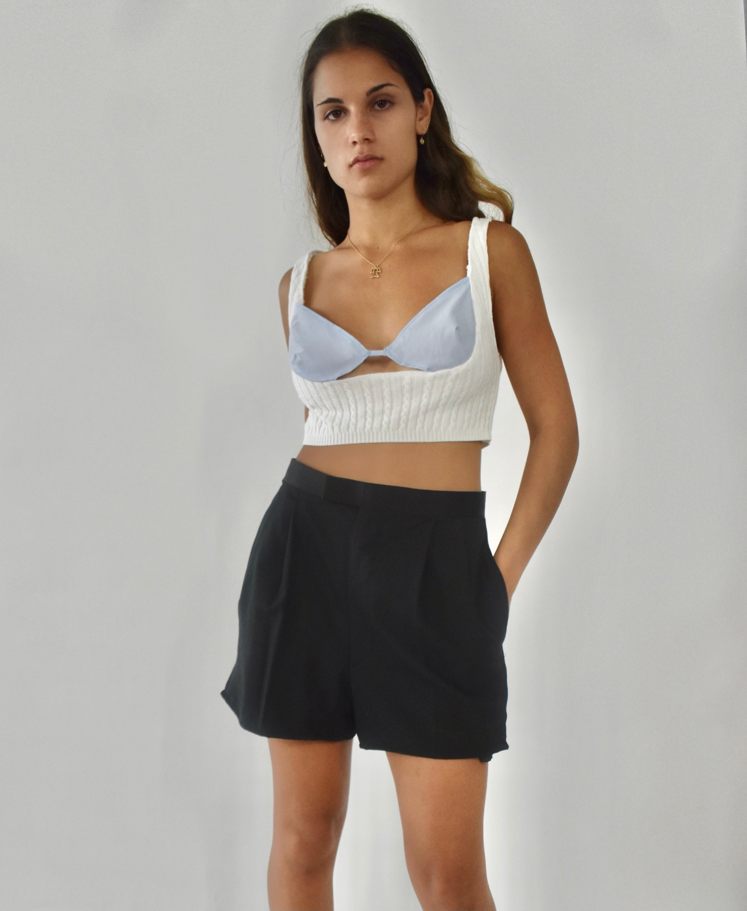 Knit Cutout + Bra Tank