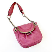 Rosy Pink Leather Purse