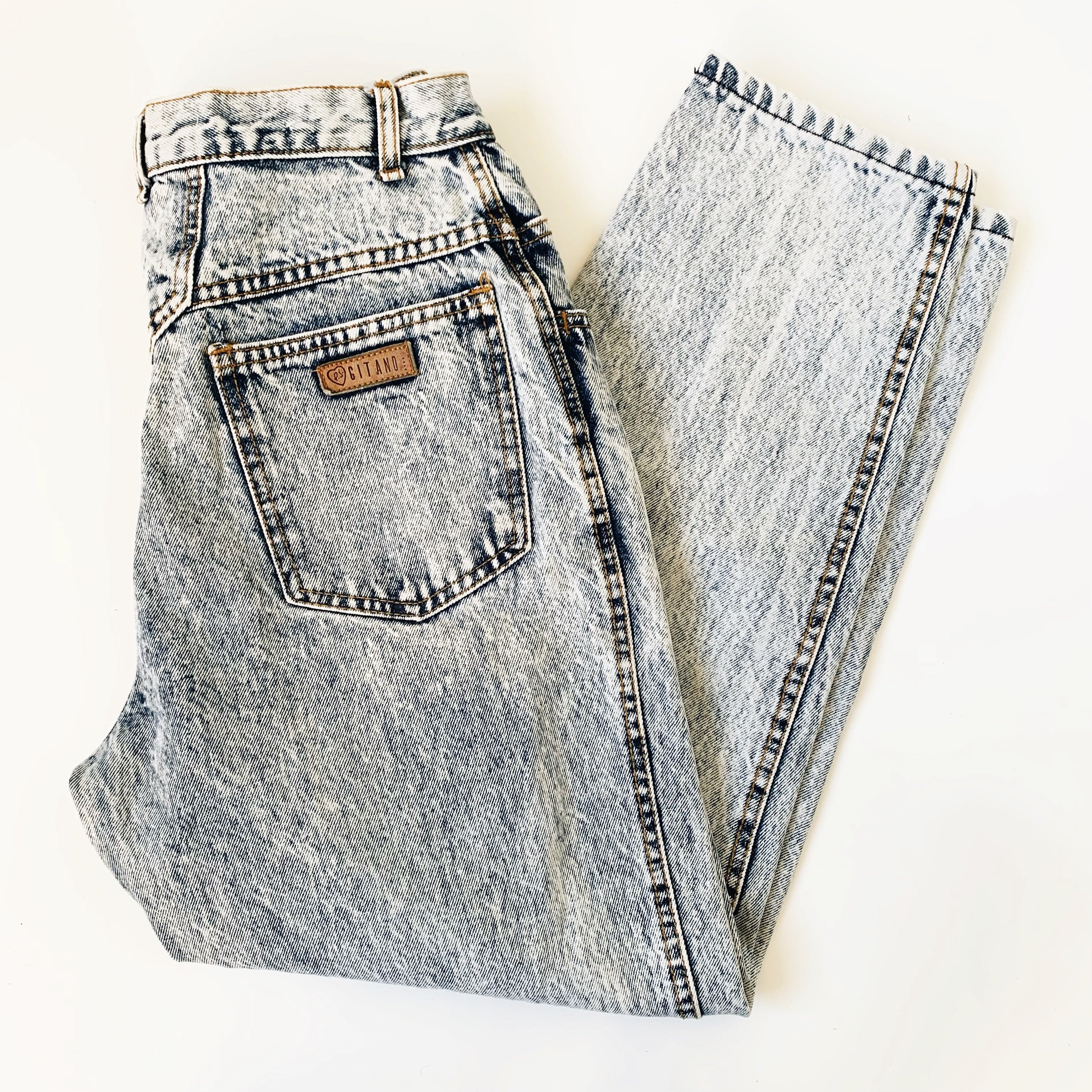 Vintage Gitano Acid Wash Jeans