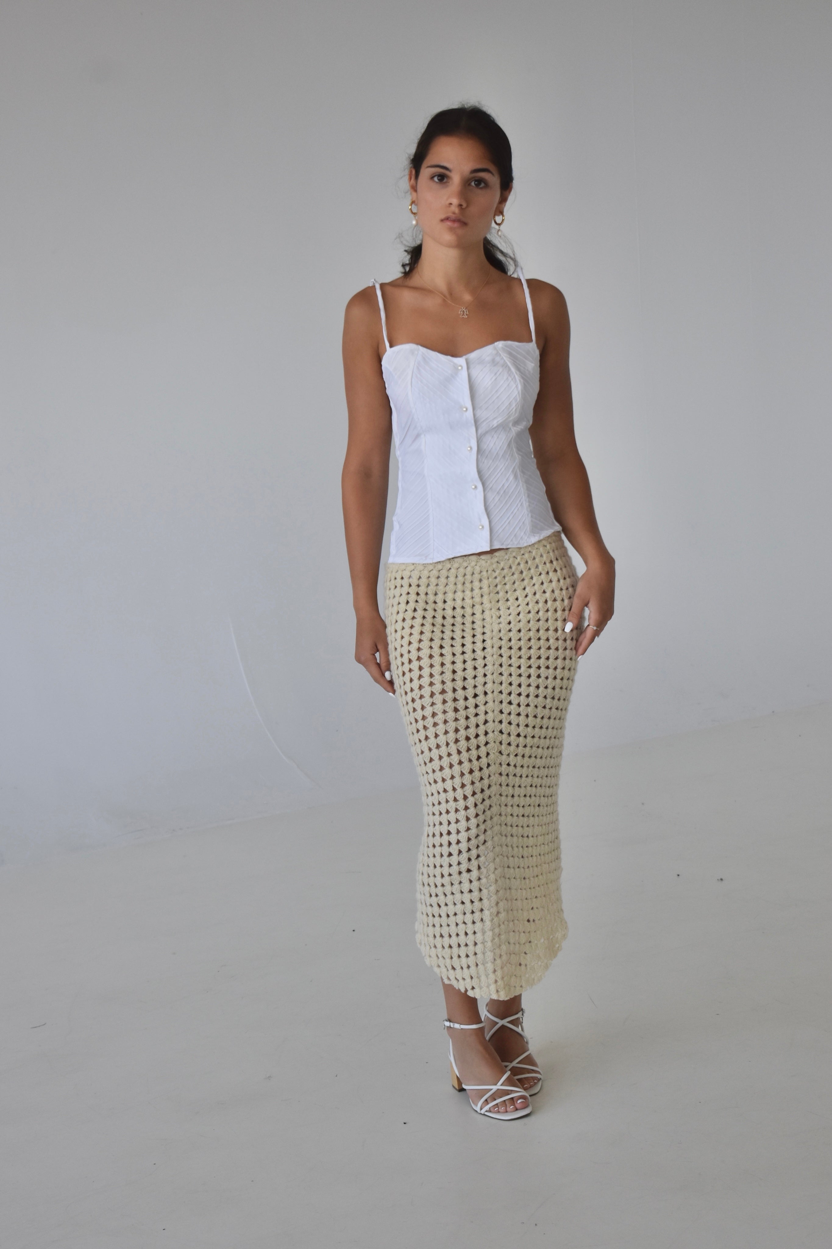 Crochet Midi Skirt