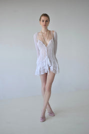 Ruffled Mini Dress