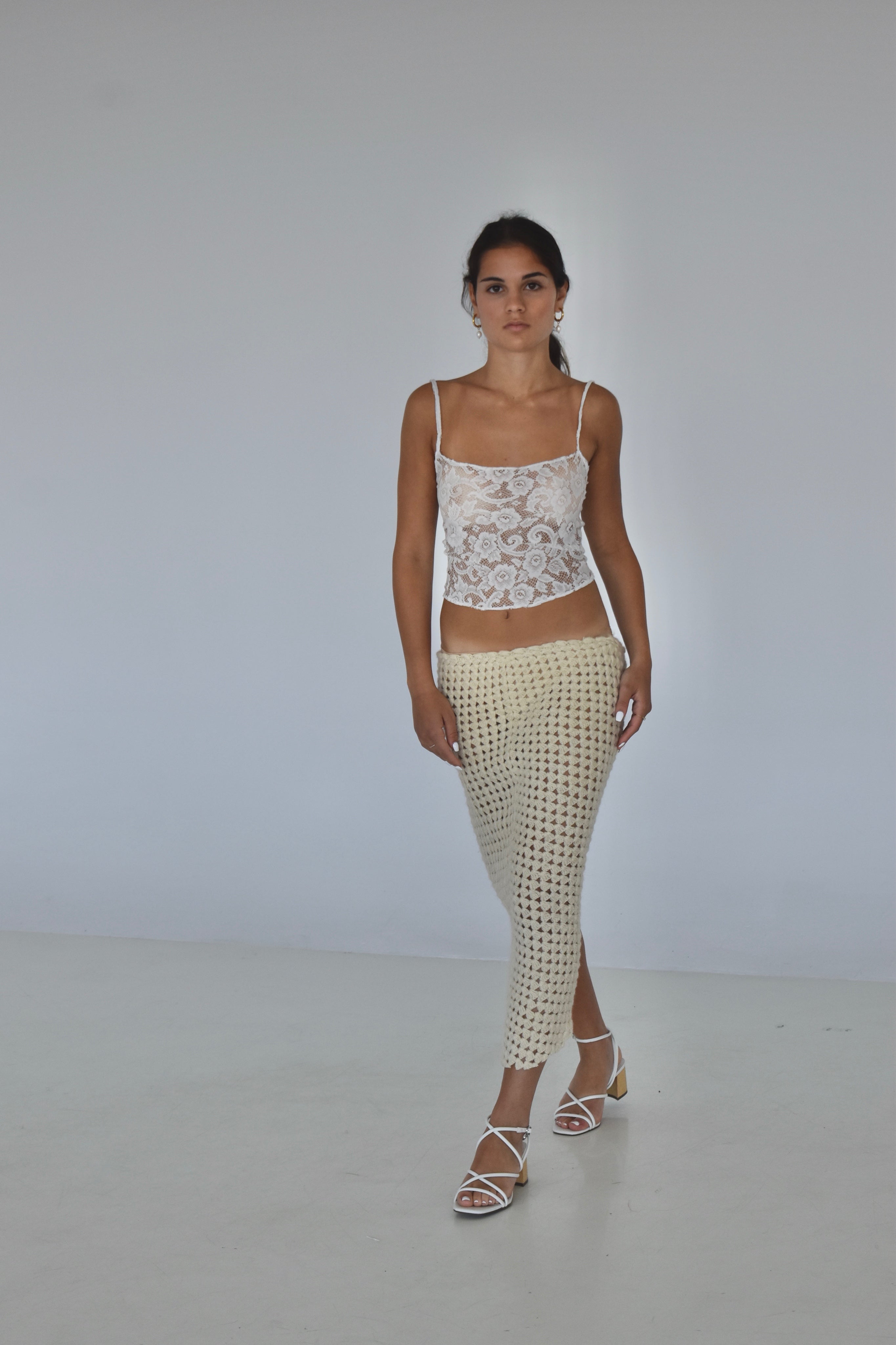 Crochet Midi Skirt