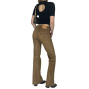 2000s Camel Corduroy Mid-Rise Pants (S)