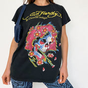 Ed Hardy Short Sleeve Skull Tee