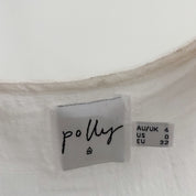 White Mini Cottage Dress