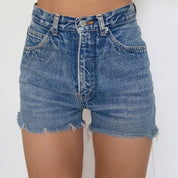 90's jordache high rise cut off shorts - size 26