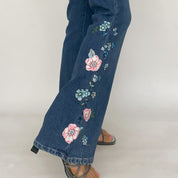y2k guess jeans and tie cami set - small
