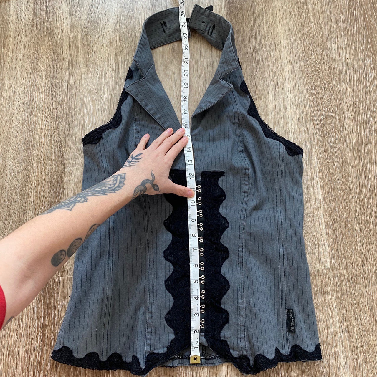 Mall Goth Halter Bustier