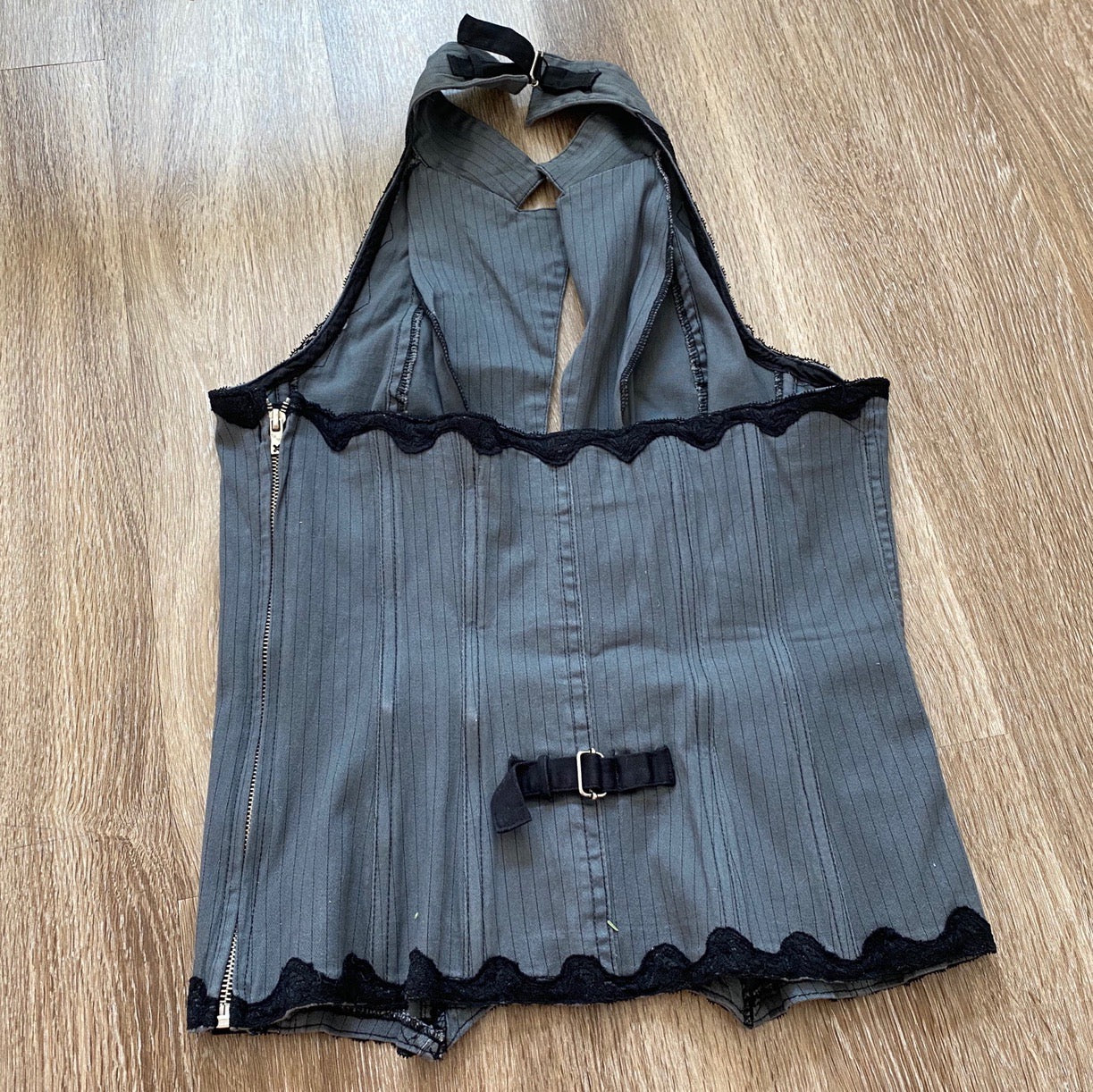 Mall Goth Halter Bustier