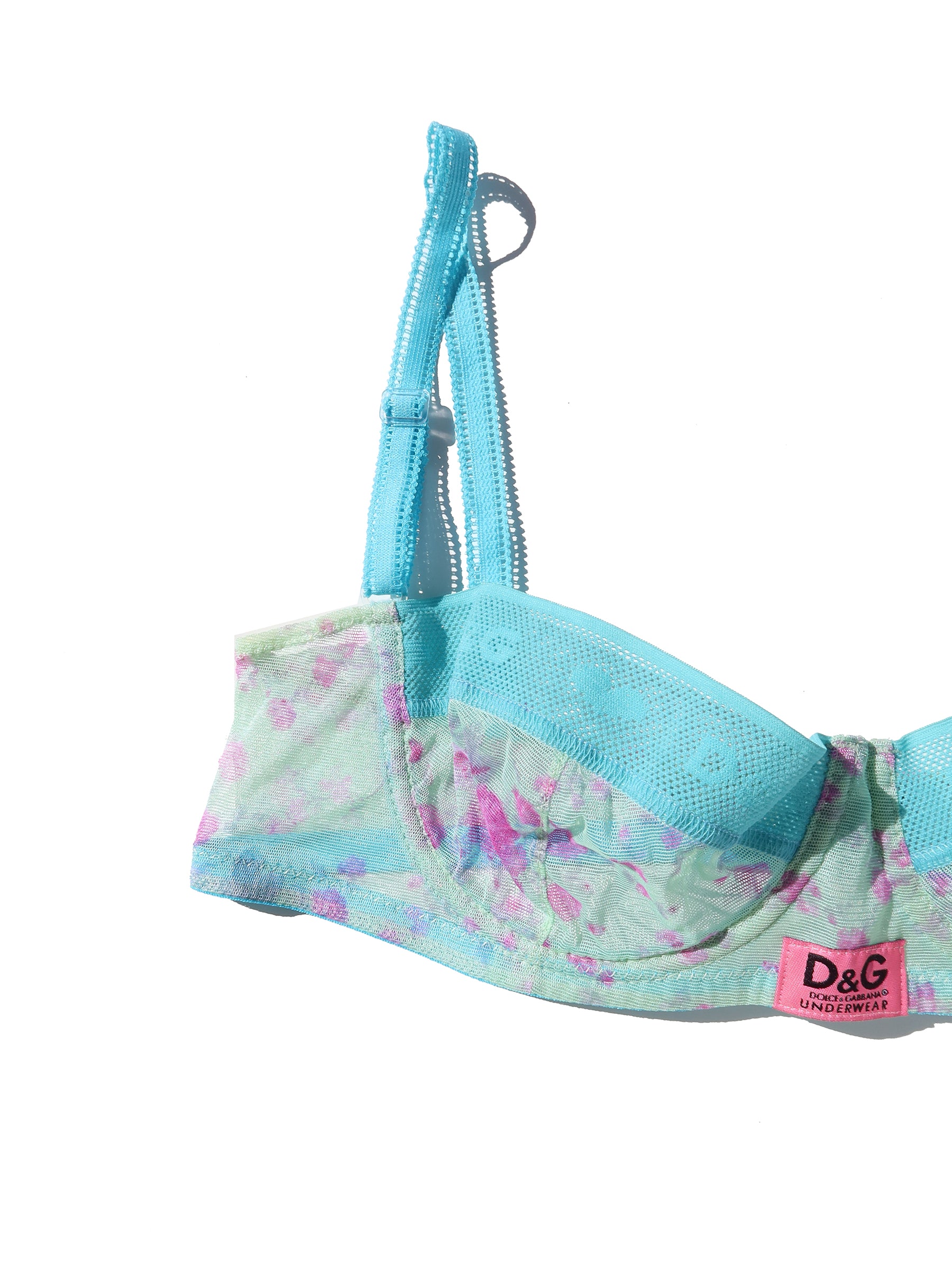 D&G Lingerie Bra and Shirt Set Sz L