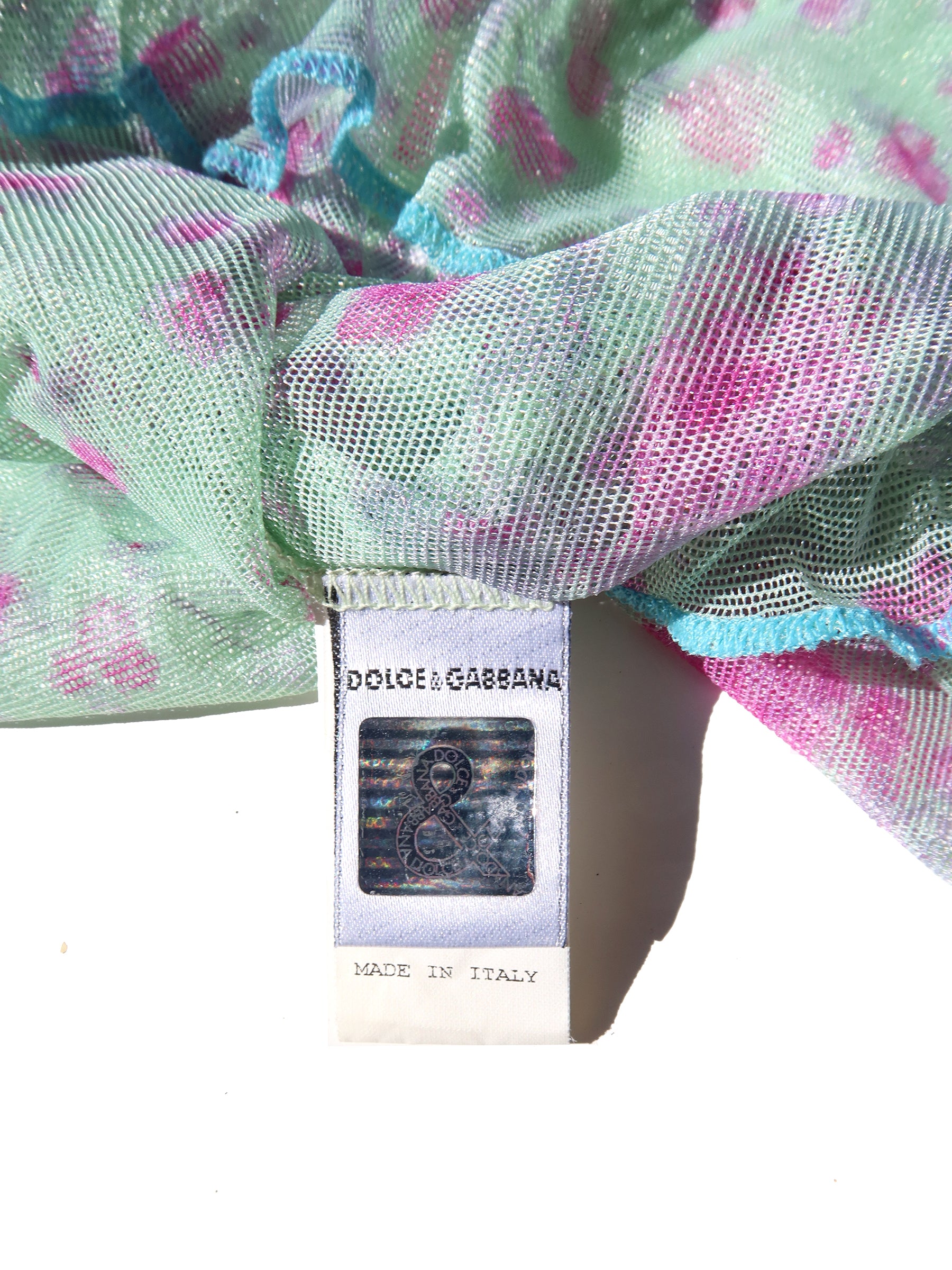 D&G Lingerie Bra and Shirt Set Sz L