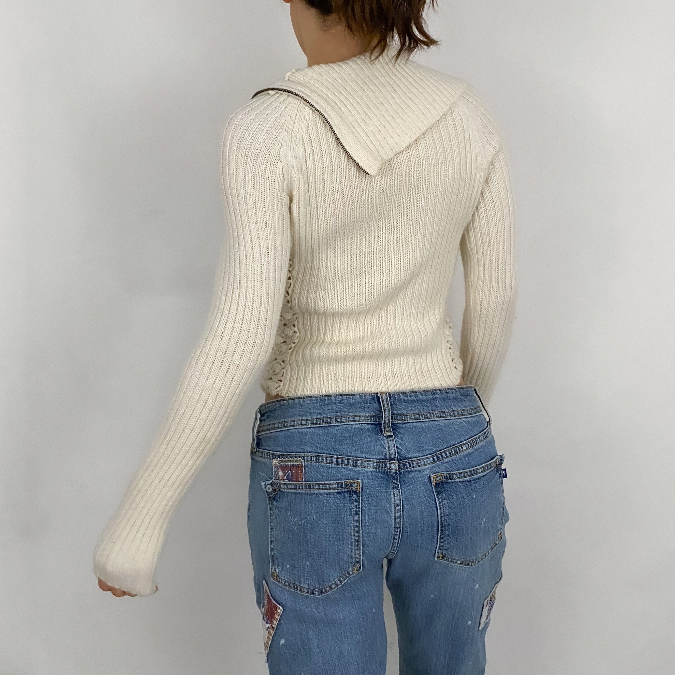 Guess Crochet Turtleneck