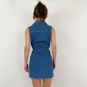 Y2K Denim Mini Dress