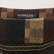 Vintage Tartan Maxi Skirt