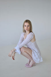 Ruffled Mini Dress