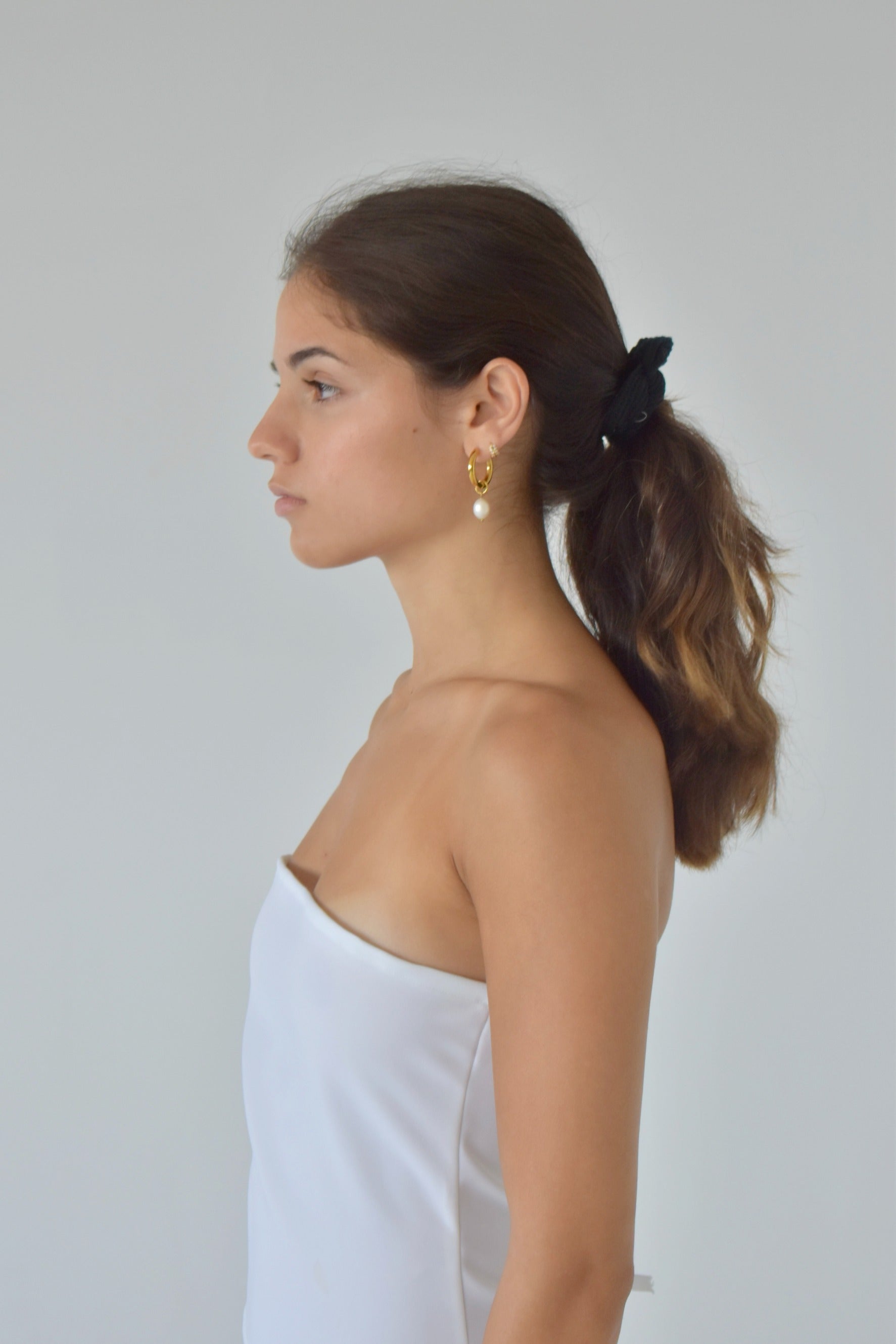 White Mini Two-Piece Set