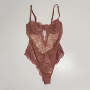 Mauve Lace Teddy