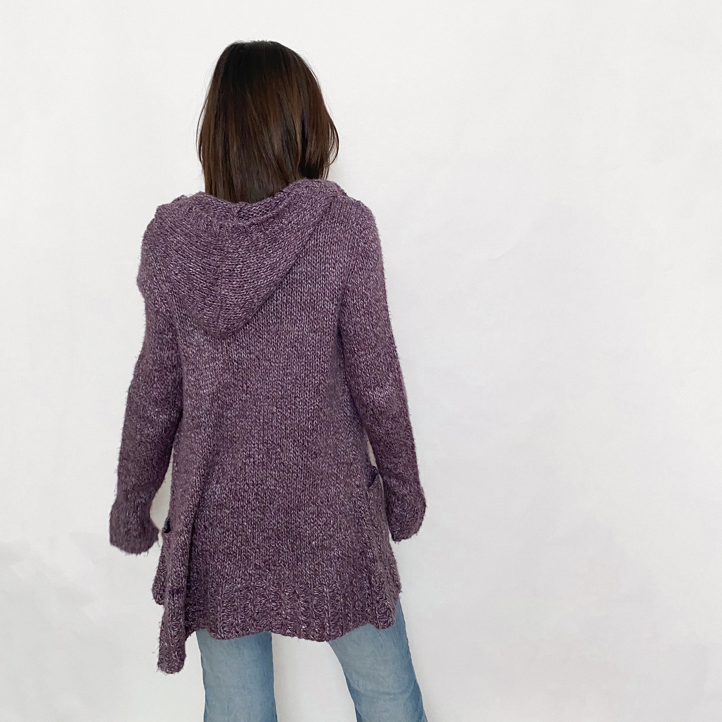 Y2K Hooded Cardi - Small