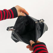 Ralph Lauren Black Leather Shoulder Bag