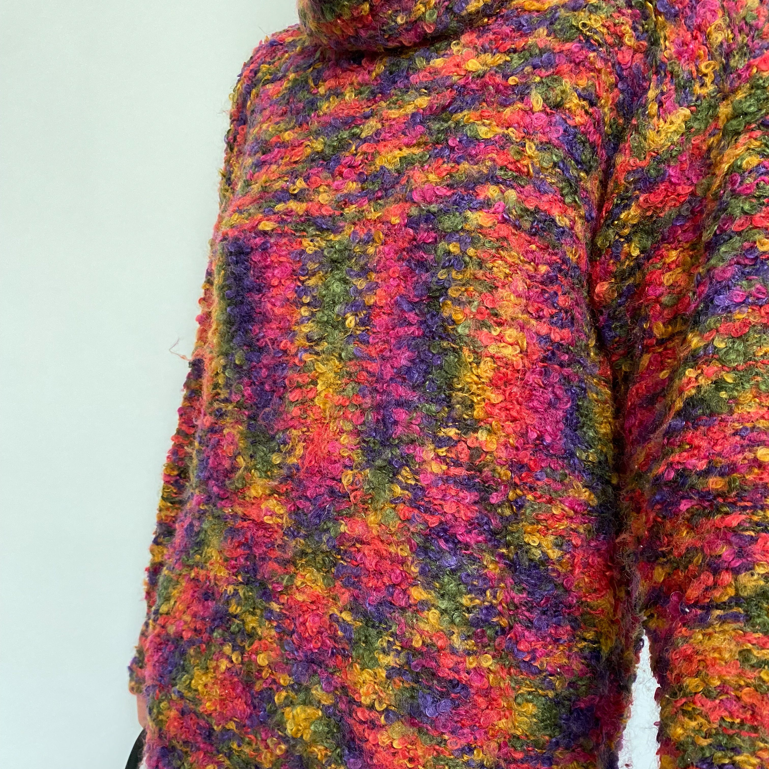 boucle sweater dress - size s