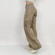 Khaki Utility Cargos