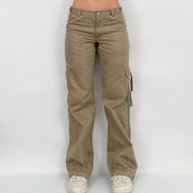 Khaki Utility Cargos