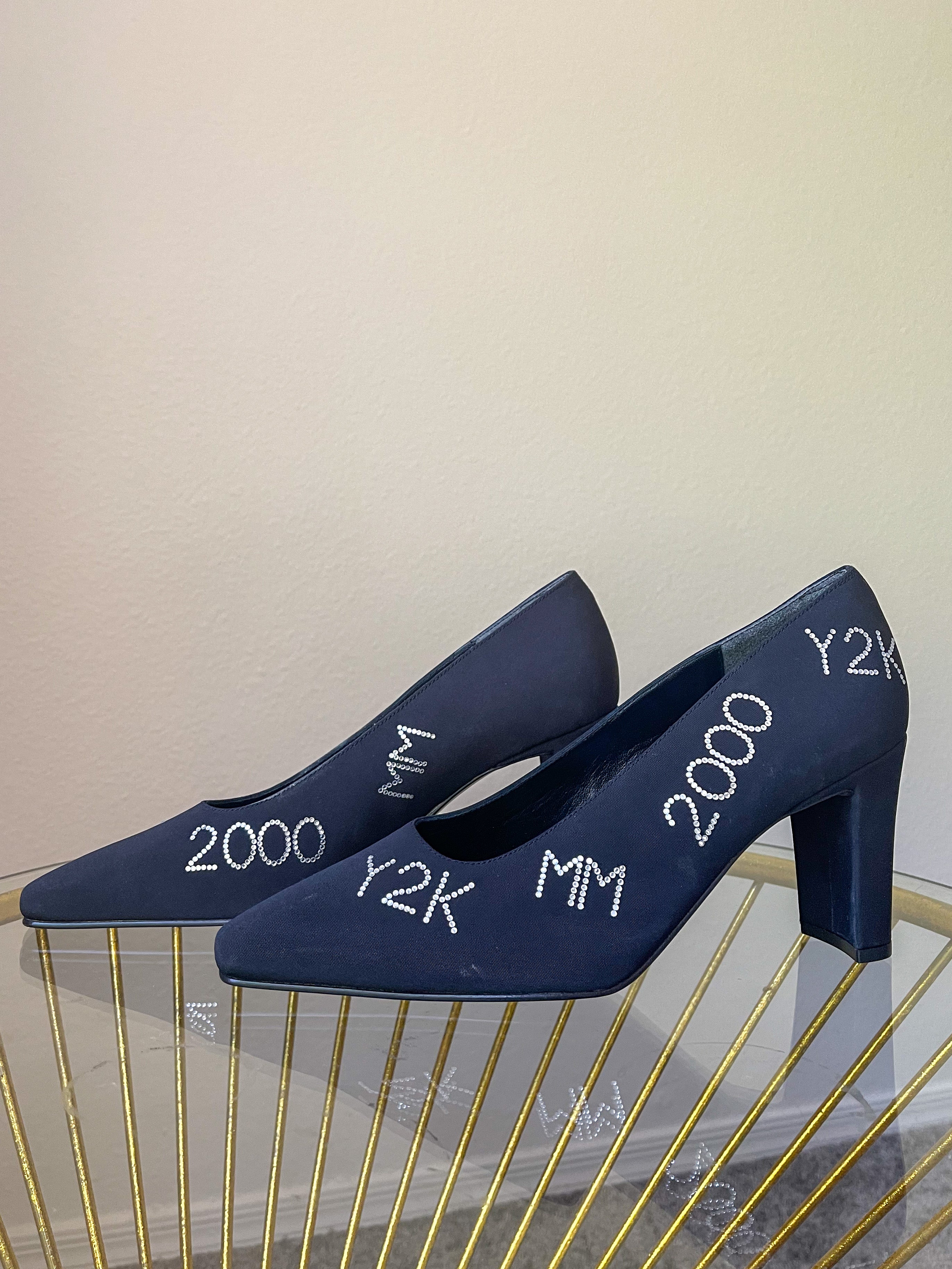 Y2K Rhinestone Heels