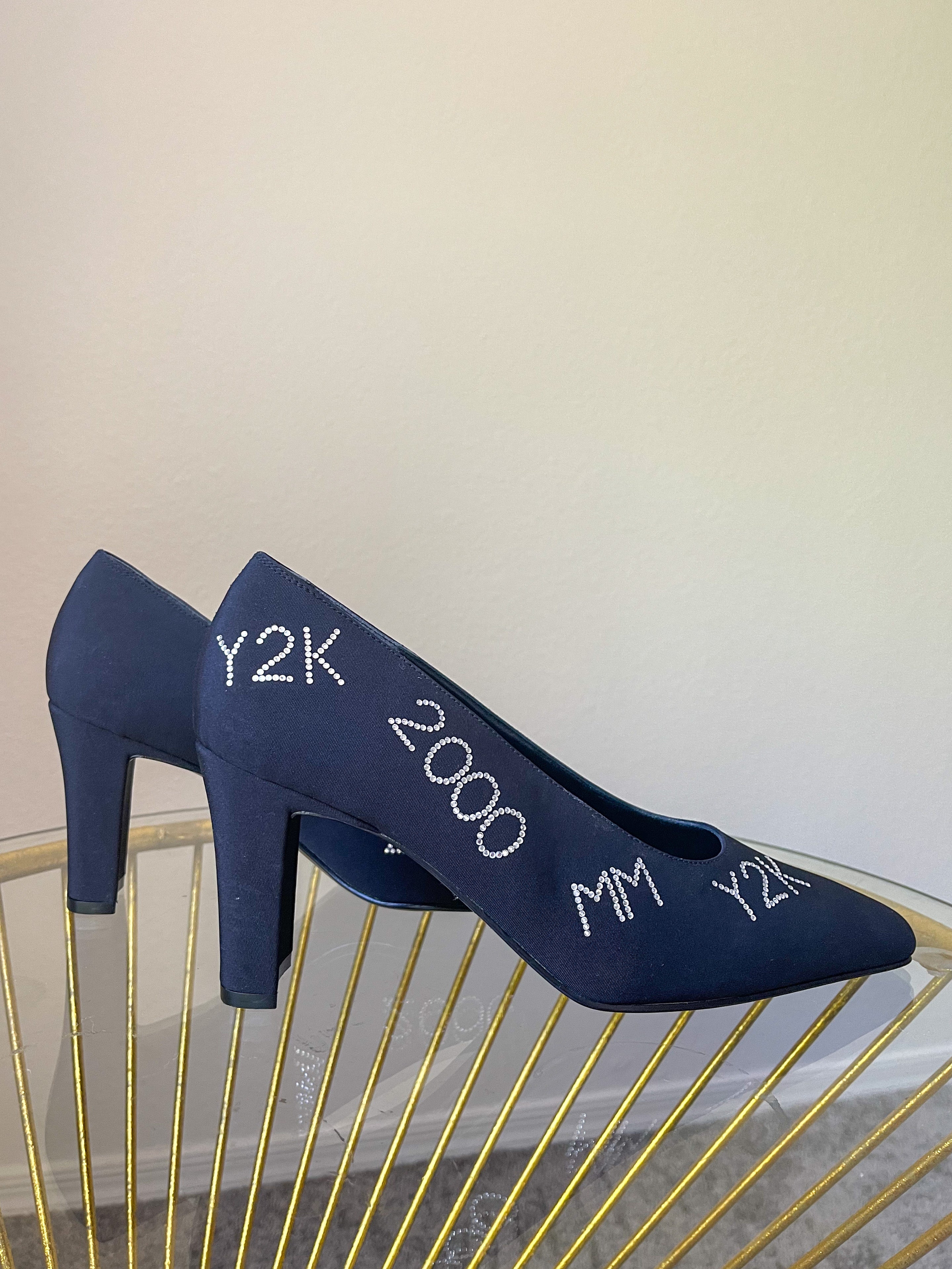 Y2K Rhinestone Heels