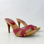 Red Guess Sandals - 6.5